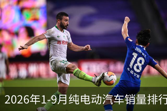 2026年1-9月纯电动汽车销量排行榜